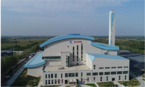 山東鄆城圣元環(huán)保垃圾焚燒項目陳腐垃圾治理現(xiàn)場